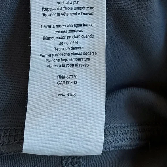 ALO Yoga NEW Anthracite Gray Moto Legging Small - Picture 8 of 8